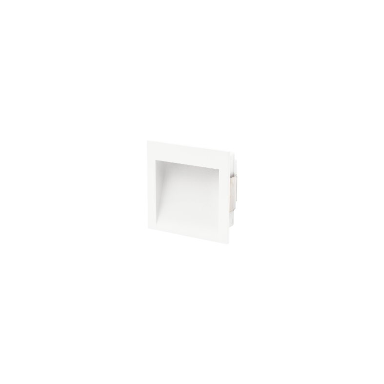 Designline White Recessed Wall Light Directional 3W 240V 3K/4K Switchable - 4W 700mA c/w Dim Mini Driver